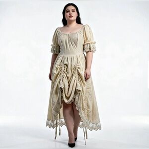 Devil Fashion Gretel Steampunk Victorian Style Vintage Dress